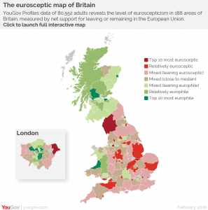 Scotland is much more pro-EU than England.