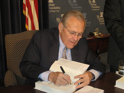 rumsfeld photo