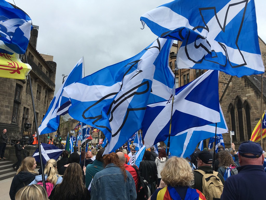 scottish independence march photo